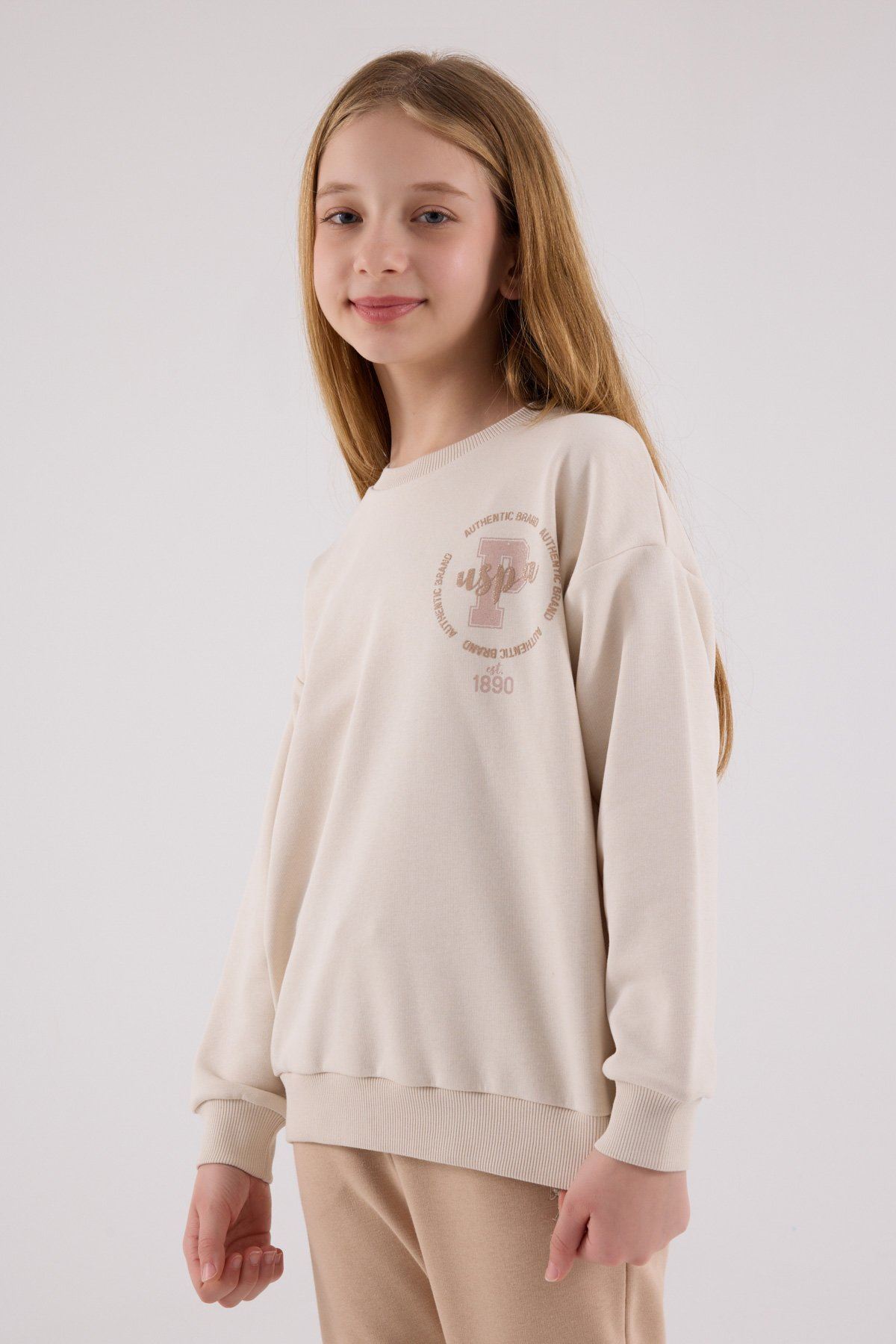 U.S. Polo Assn., Set doua piese din amestec de bumbac