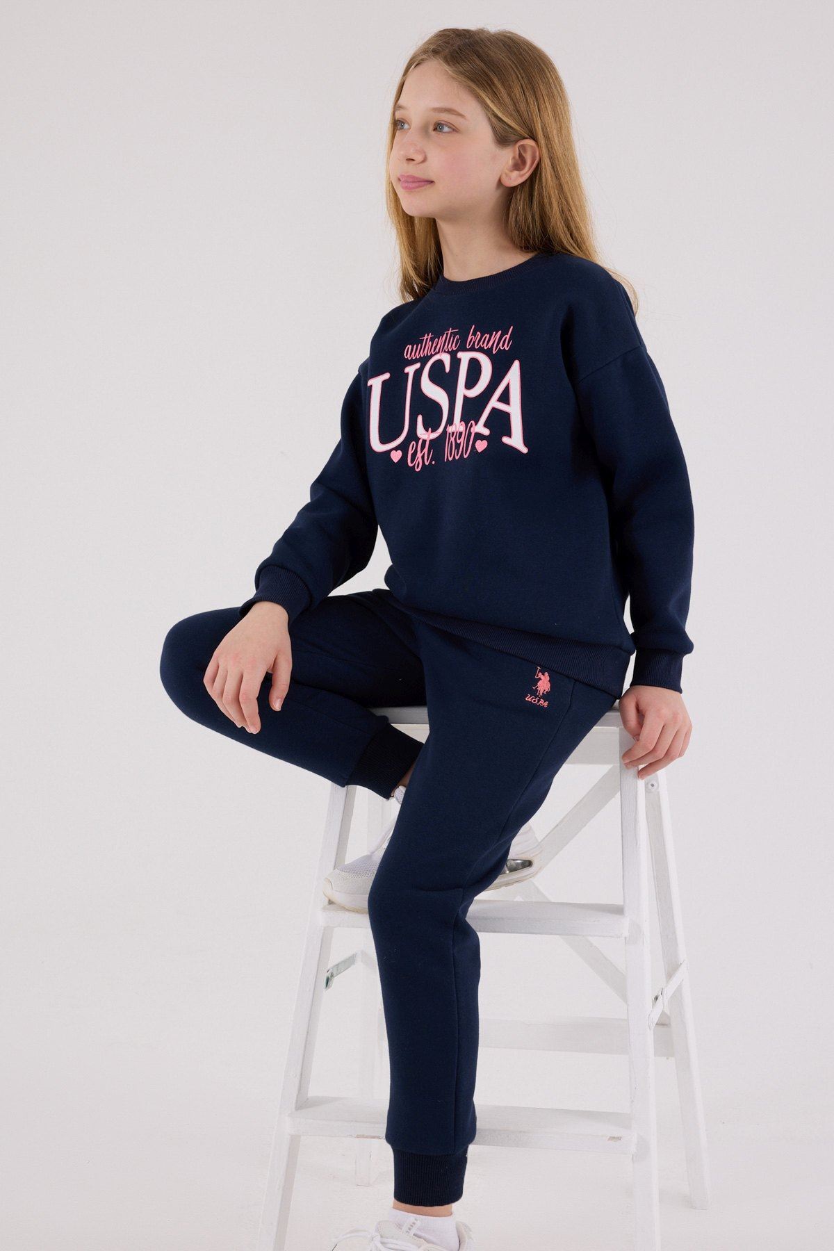 U.S. Polo Assn. Set doua piese pentru copii