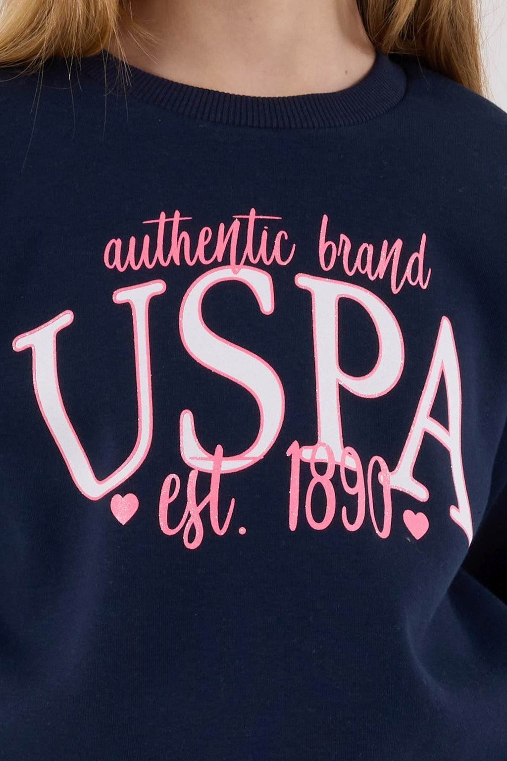 U.S. Polo Assn. Set doua piese pentru copii