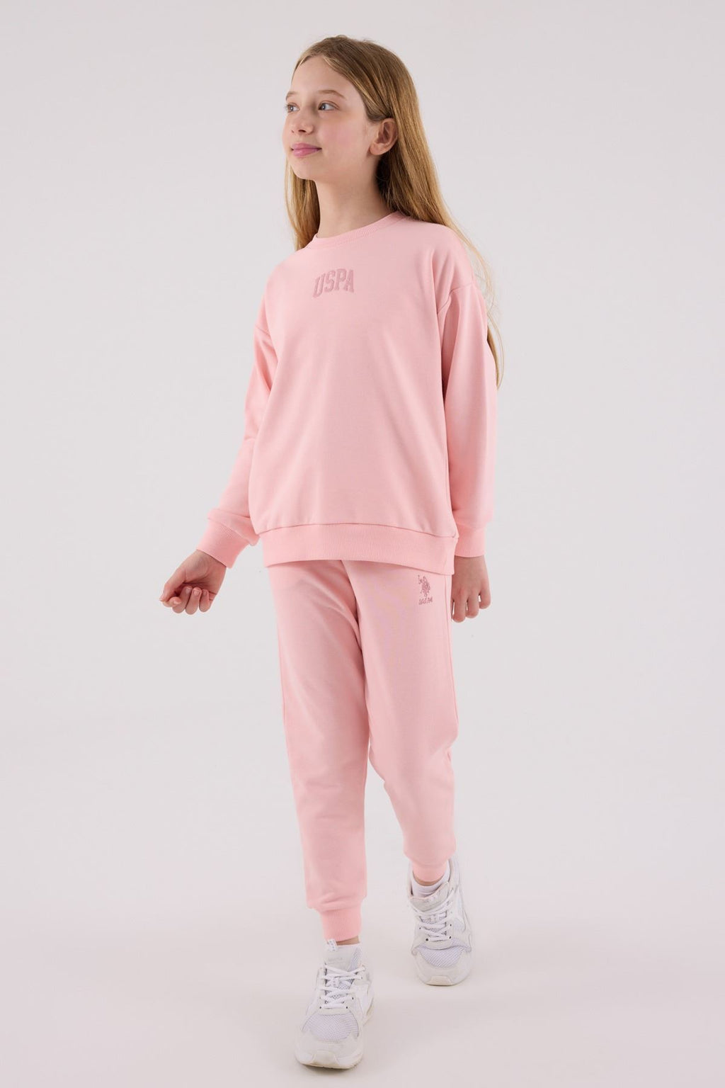 U.S. Polo Assn., Set doua piese din amestec de bumbac