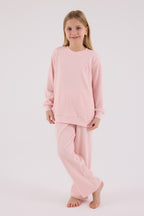 U.S. Polo Assn., Pijama cu pantaloni lungi, logo si striatii