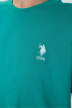 U.S. Polo Assn., Trening scurt cu imprimeu logo pe partea din spate