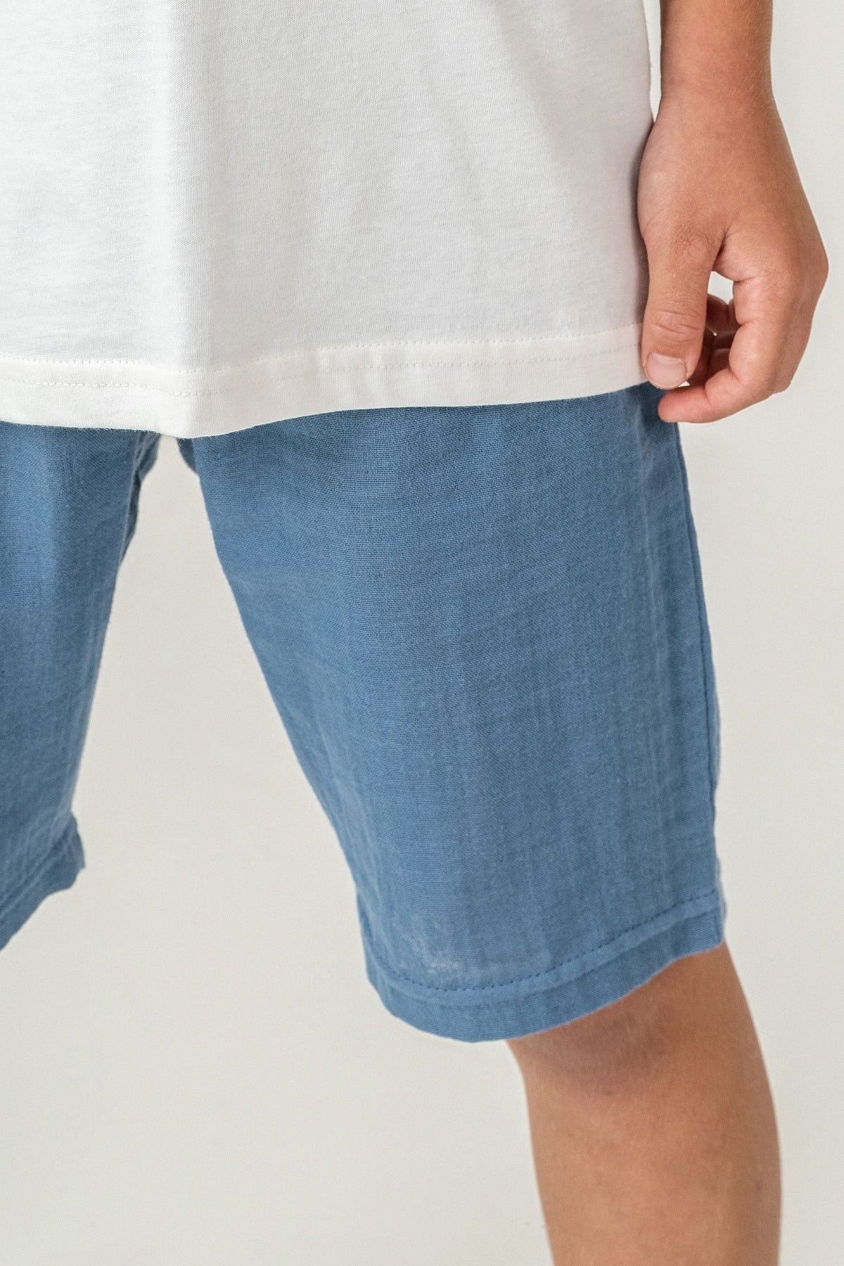 Set doua piese cu tricou si pantaloni scurti, pentru baieti