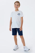 U.S. Polo Assn., Trening scurt cu imprimeu logo pe partea din spate