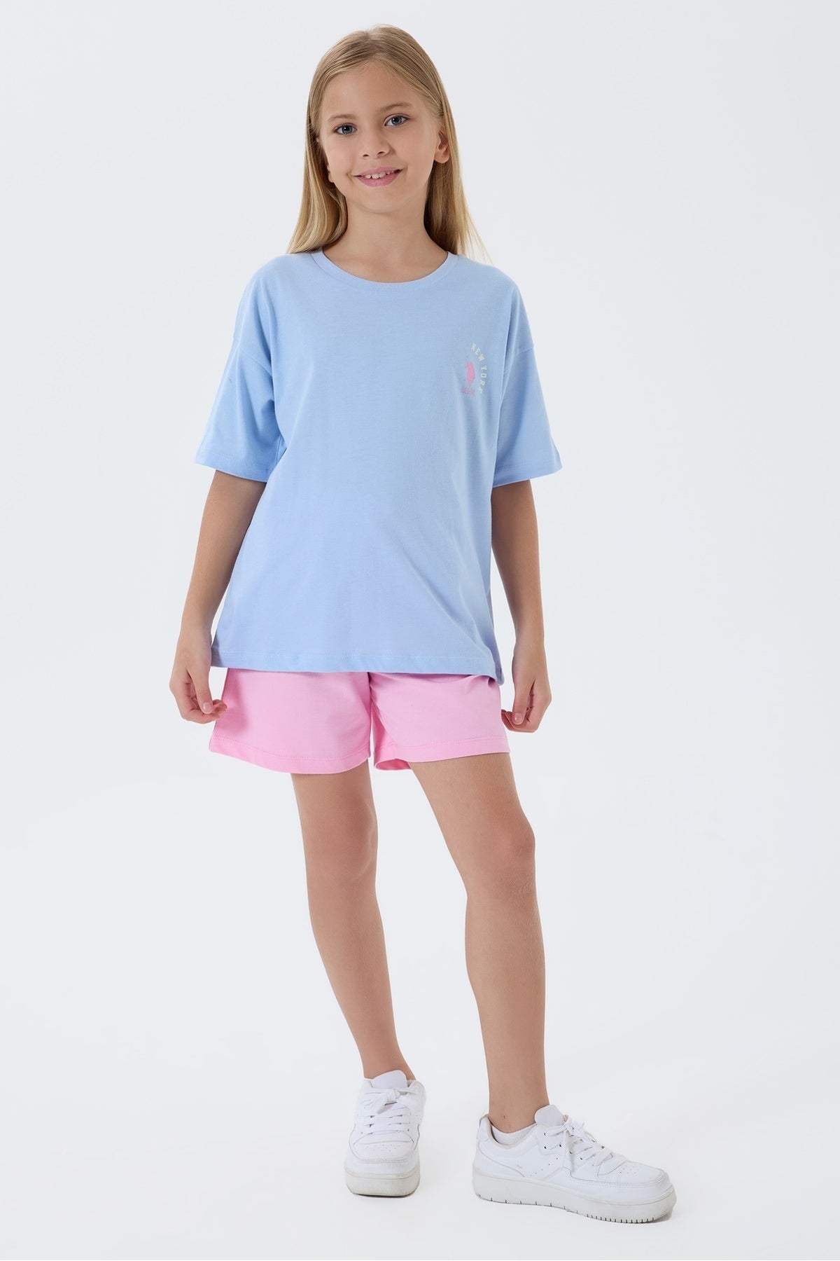 U.S. Polo Assn., Trening cu model in doua tonuri si buzunare laterale