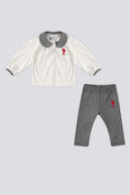U.S. Polo Assn., Set doua piese din amestec de bumbac