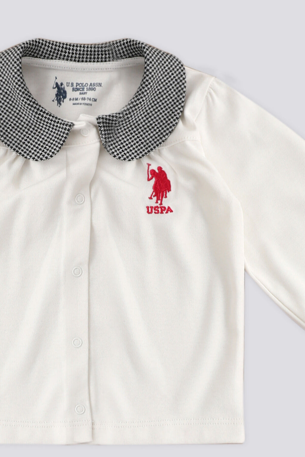 U.S. Polo Assn., Set doua piese din amestec de bumbac