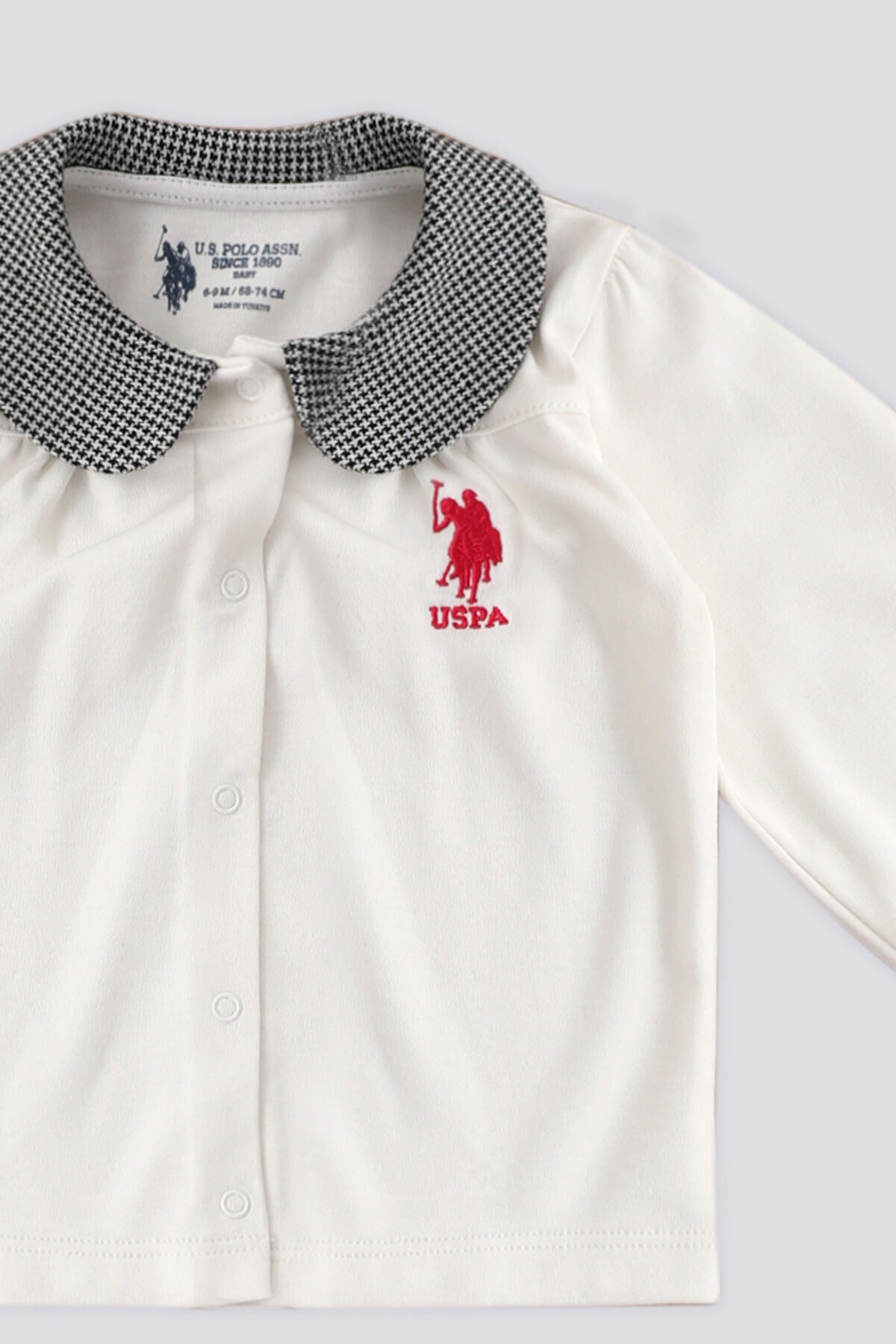 U.S. Polo Assn., Set doua piese din amestec de bumbac