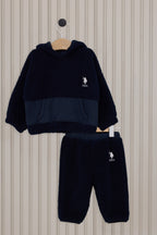 U.S. Polo Assn., Set de hanorac si pantaloni, 2 piese