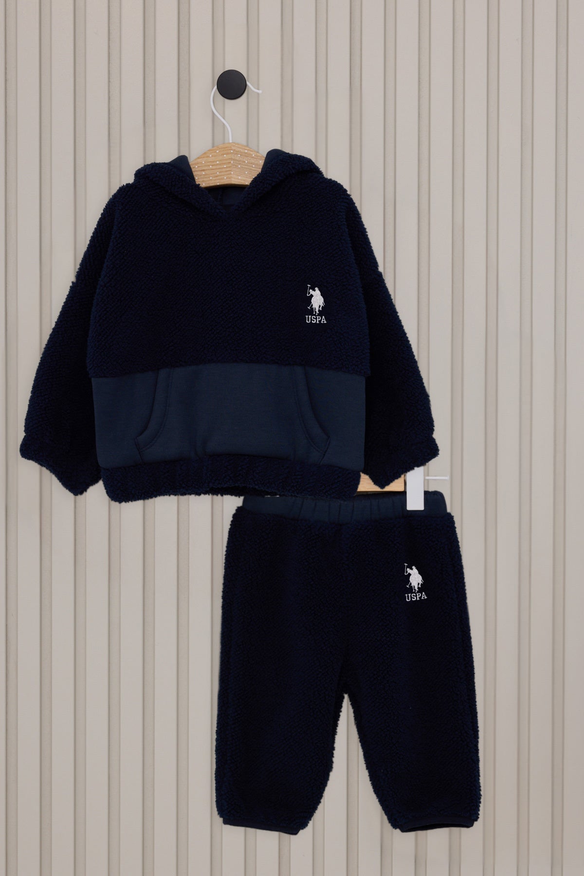 U.S. Polo Assn., Set de hanorac si pantaloni, 2 piese