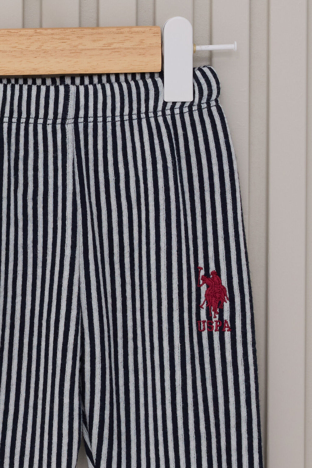 U.S. Polo Assn., Set de bluza si pantaloni cu logo - 2 piese