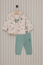 U.S. Polo Assn., Set de imbracaminte din amestec de bumbac - 3 piese