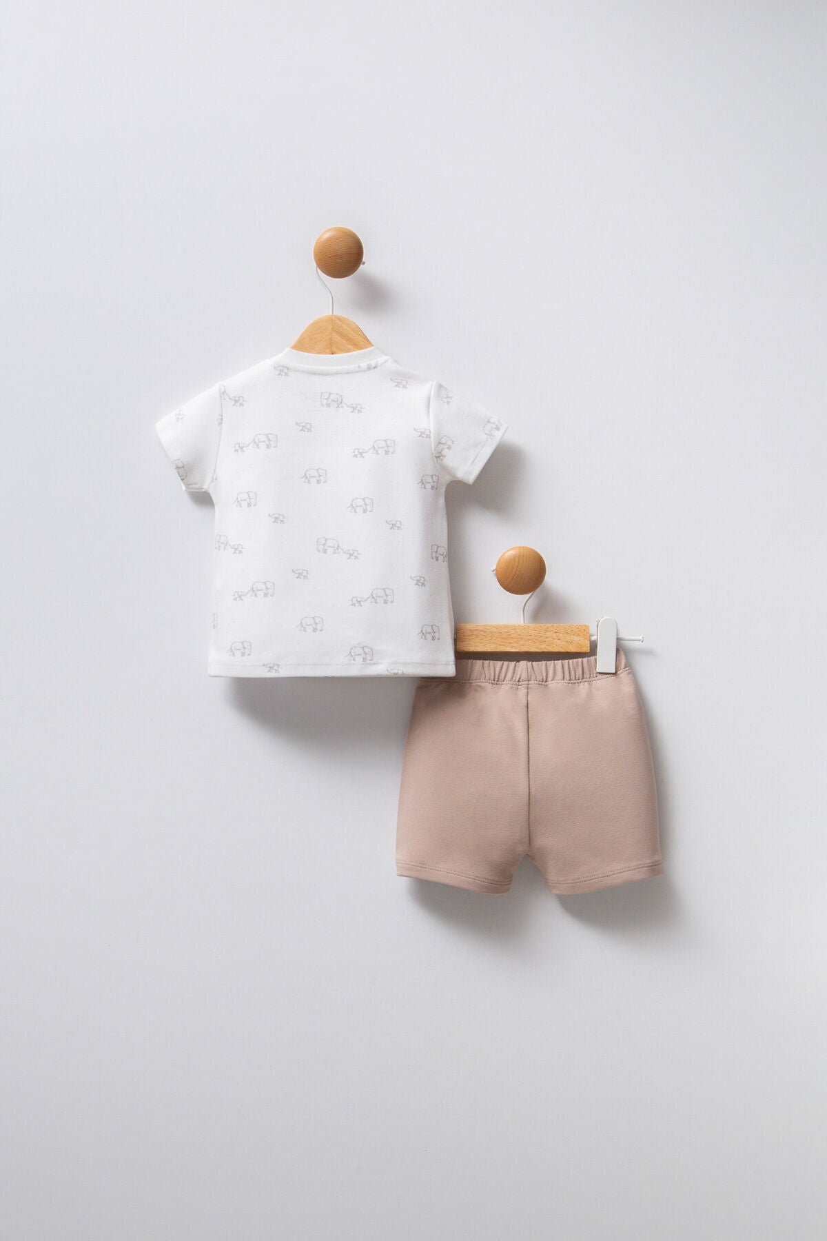 Set doua piese din amestec de bumbac, pentru copii