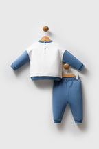 Set doua piese din amestec de bumbac, pentru copii