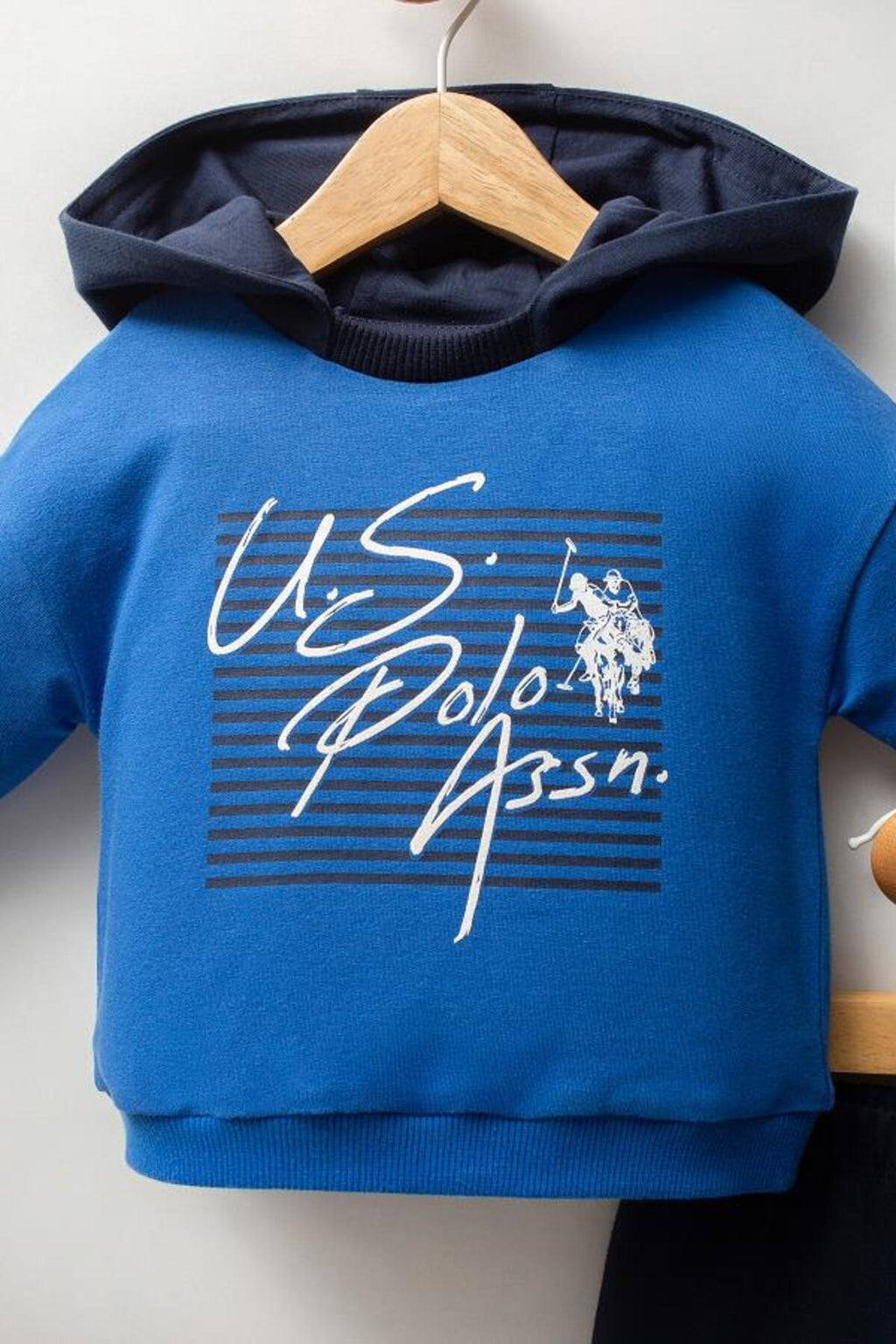 U.S. Polo Assn., Set doua piese din amestec de bumbac