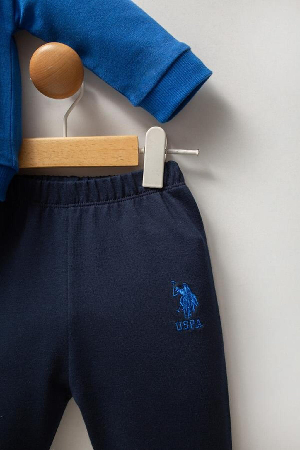 U.S. Polo Assn., Set doua piese din amestec de bumbac