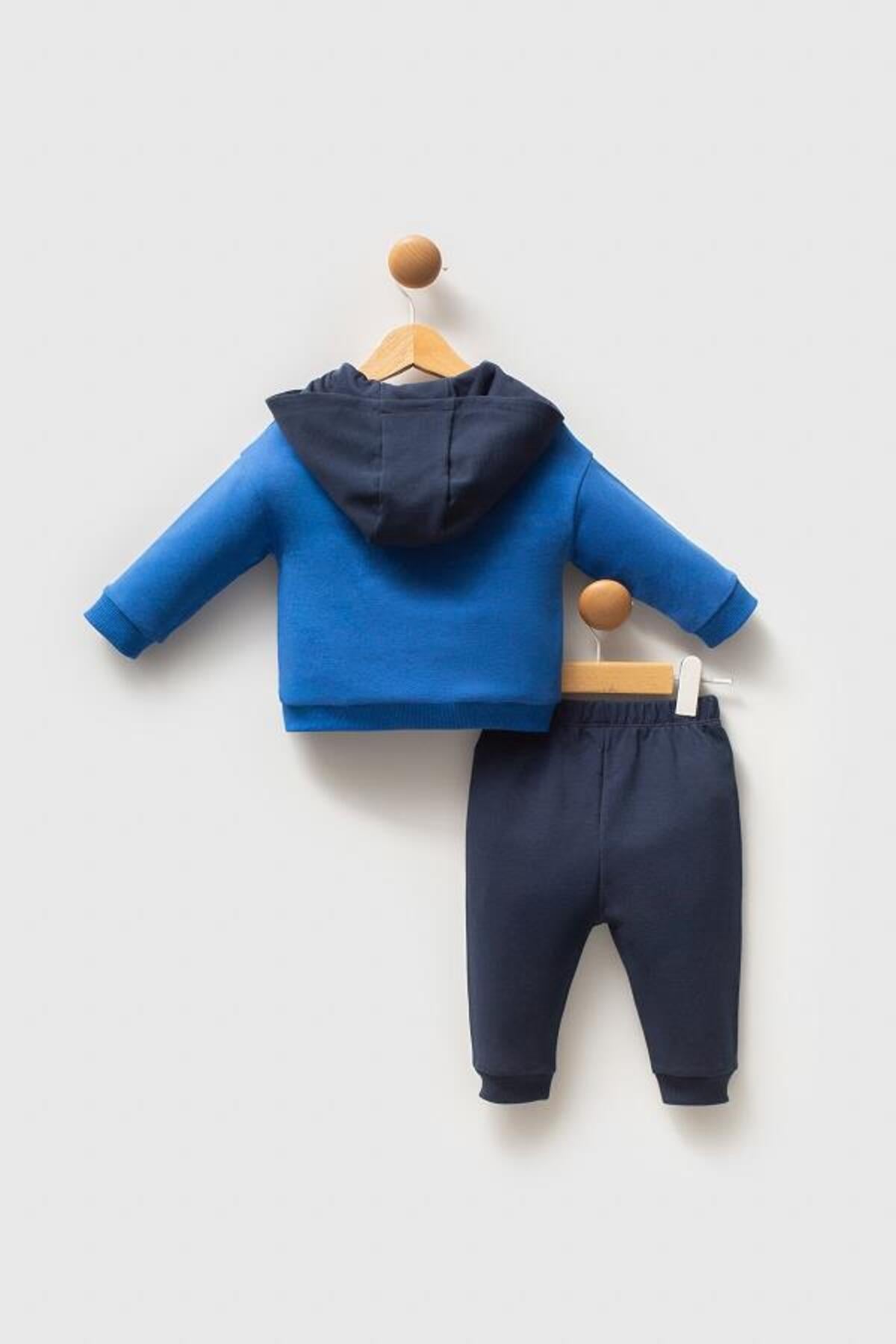 U.S. Polo Assn., Set doua piese din amestec de bumbac