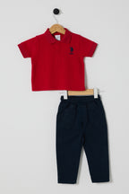 U.S. Polo Assn. Set doua piese pentru bebelusi