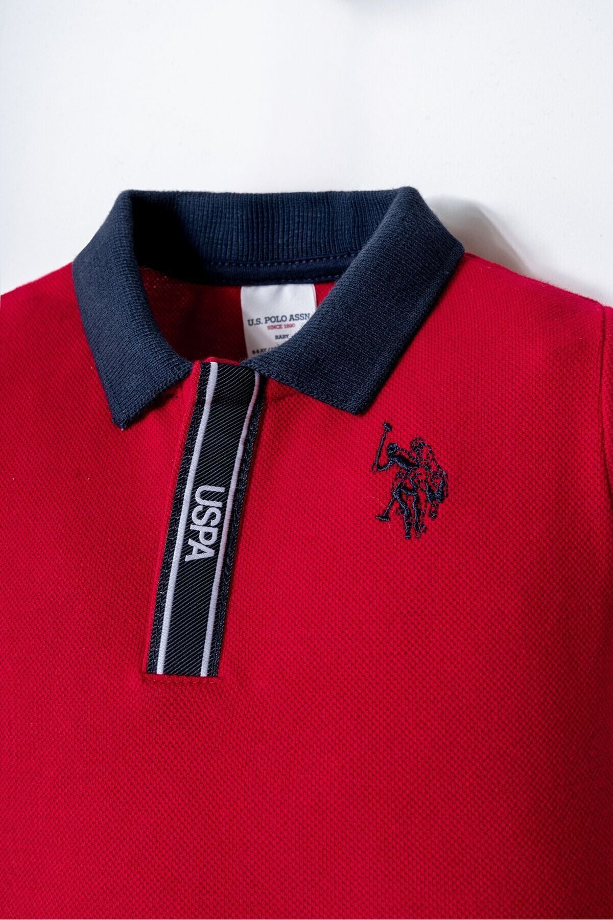 U.S. Polo Assn., Set de tricou polo si pantaloni scurti - 2 piese