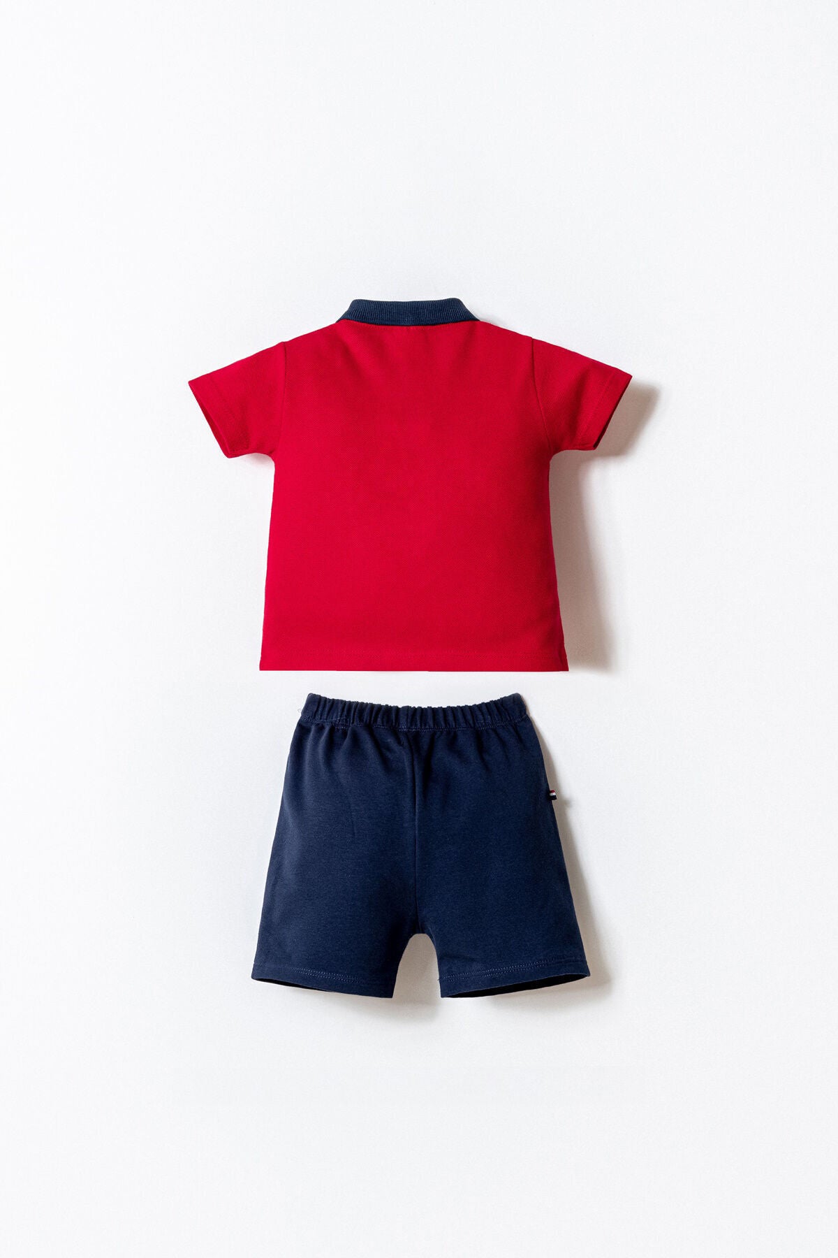 U.S. Polo Assn., Set de tricou polo si pantaloni scurti - 2 piese