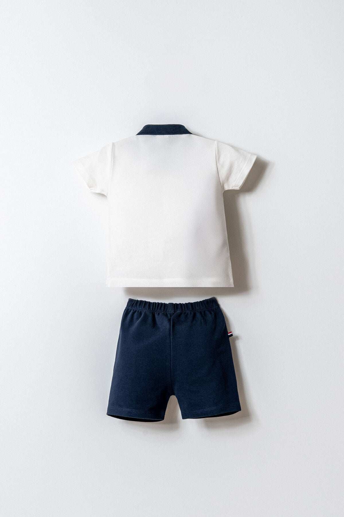 U.S. Polo Assn., Set de tricou polo si pantaloni scurti - 2 piese