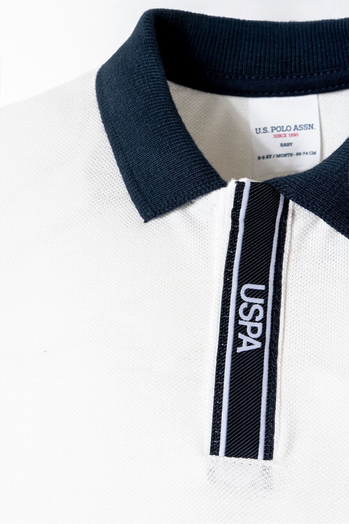 U.S. Polo Assn., Set de tricou polo si pantaloni scurti - 2 piese