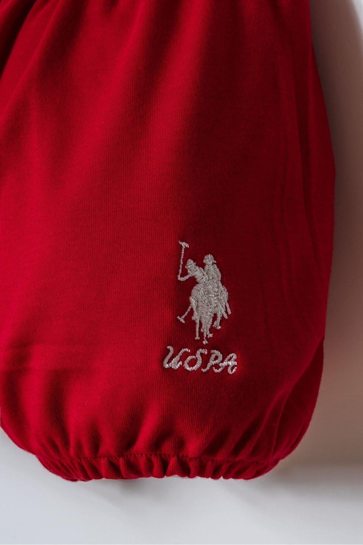 U.S. Polo Assn., Set de tricou cu imprimeu logo si pantaloni scurti