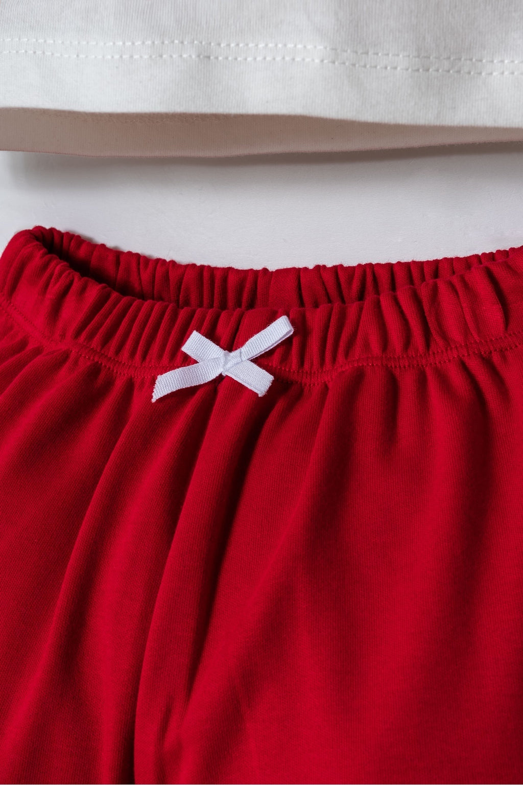 U.S. Polo Assn., Set de tricou cu imprimeu logo si pantaloni scurti
