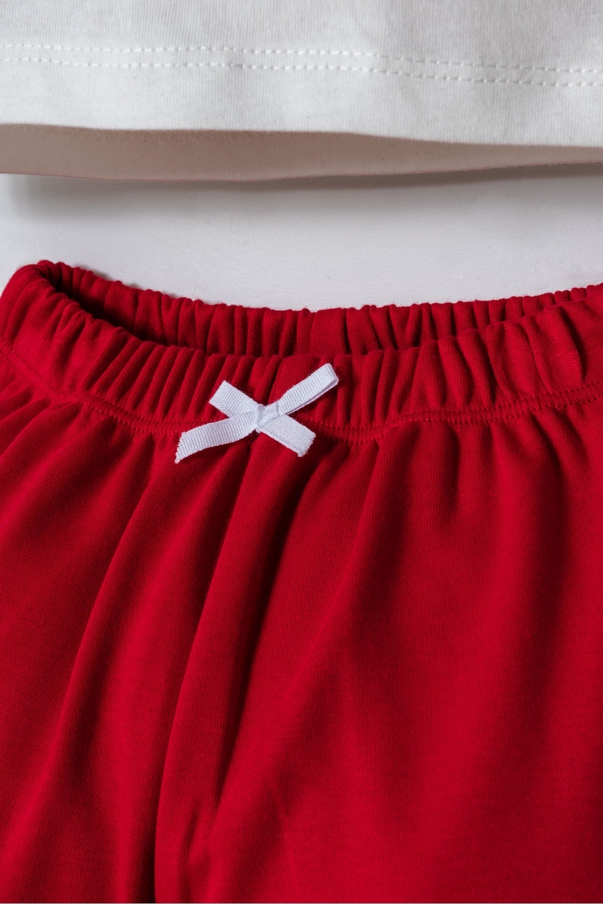 U.S. Polo Assn., Set de tricou cu imprimeu logo si pantaloni scurti