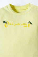 Set doua piese din amestec de bumbac, pentru copii