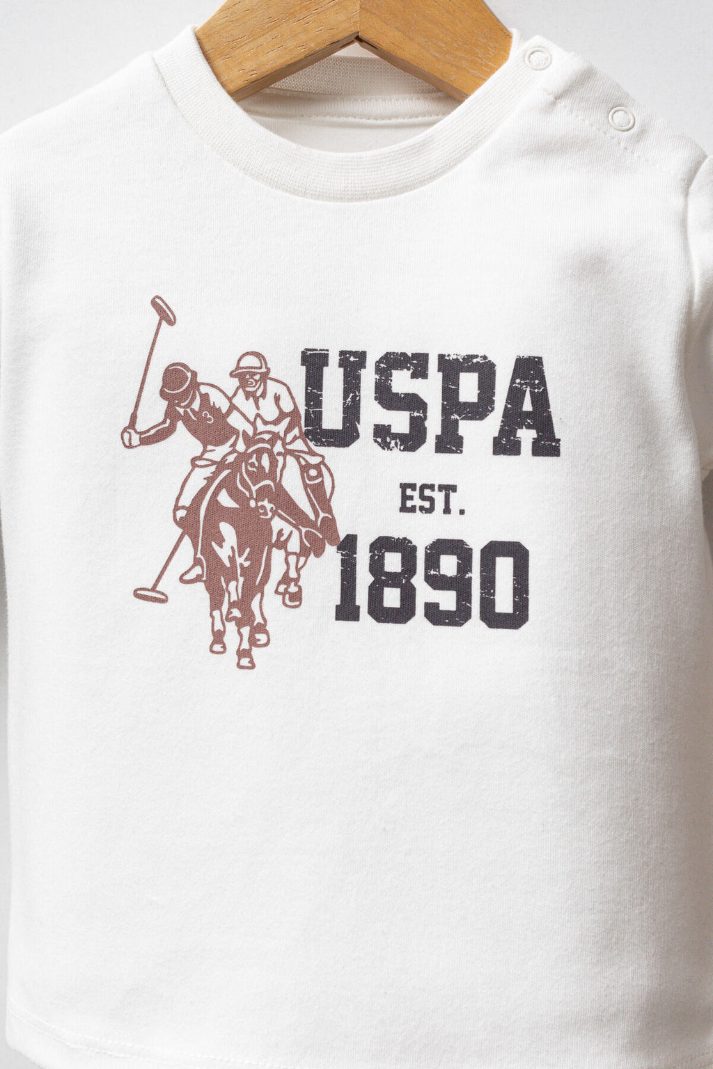 U.S. Polo Assn., Set de imbracaminte cu design colorblock - 3 piese