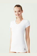 U.S. Polo Assn. Tricou de dama, logo discret