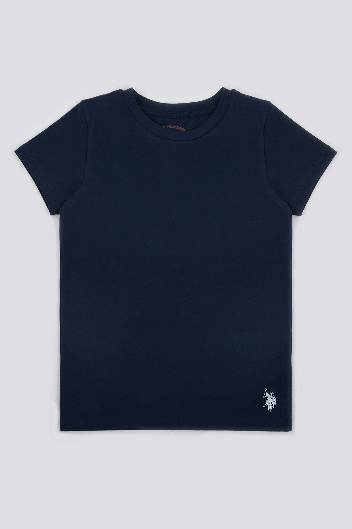 U.S. Polo Assn., Tricou de casa cu decolteu in V, pentru copii