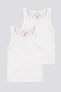 U.S. Polo Assn., Set de topuri de bumbac - 2 piese, pentru copii