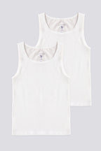 U.S. Polo Assn., Set de topuri de bumbac - 2 piese, pentru copii