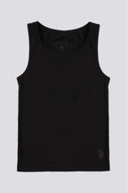 U.S. Polo Assn., Set de topuri de bumbac - 2 piese, Negru, pentru copii