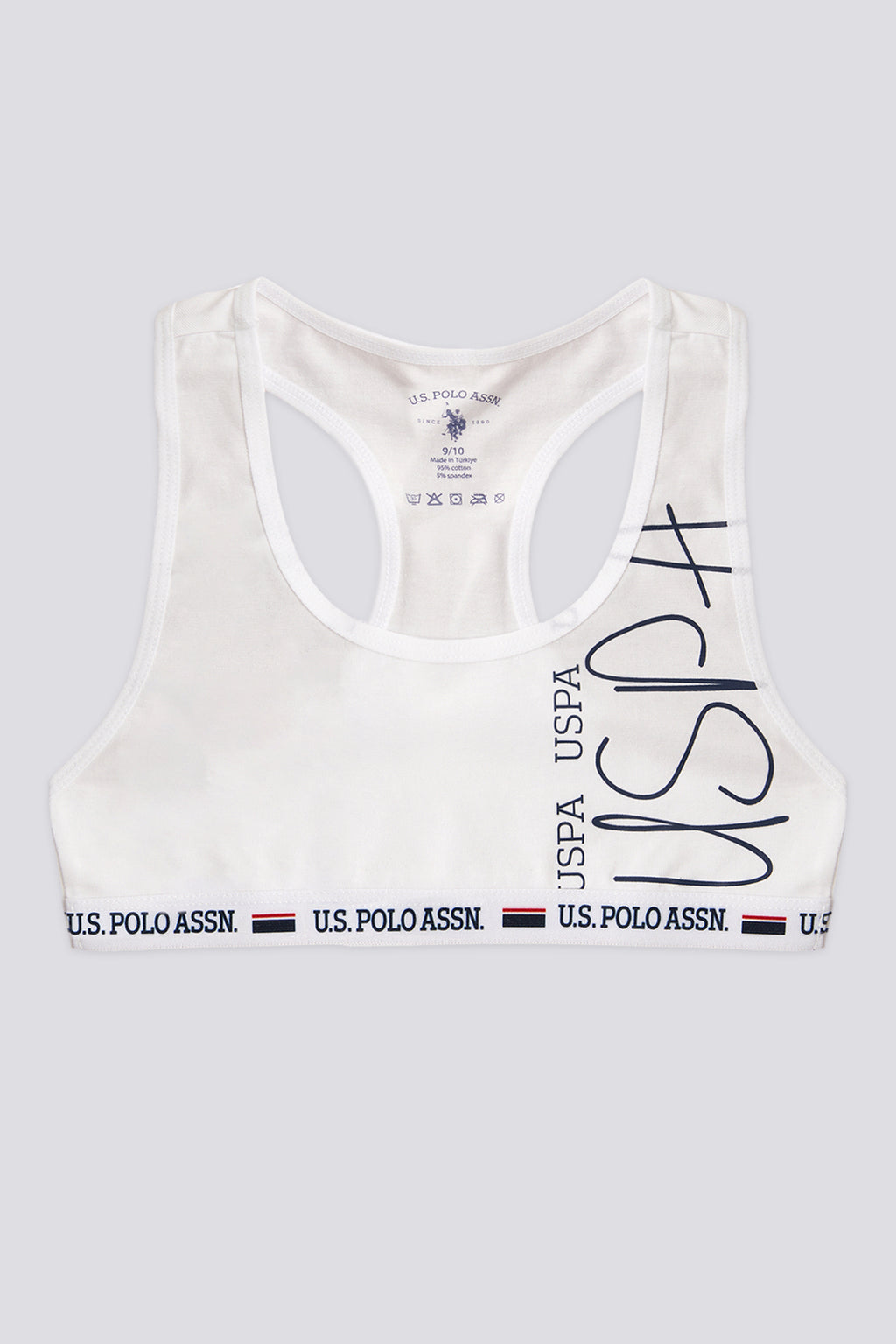 U.S. Polo Assn., Set de bustiere sport - 3 piese, pentru copii