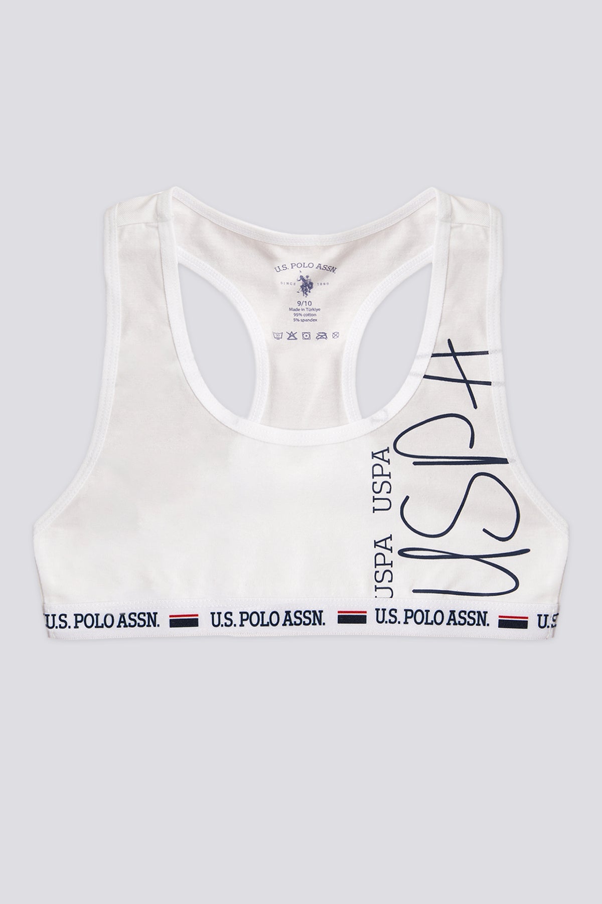 U.S. Polo Assn., Set de bustiere sport - 3 piese, pentru copii