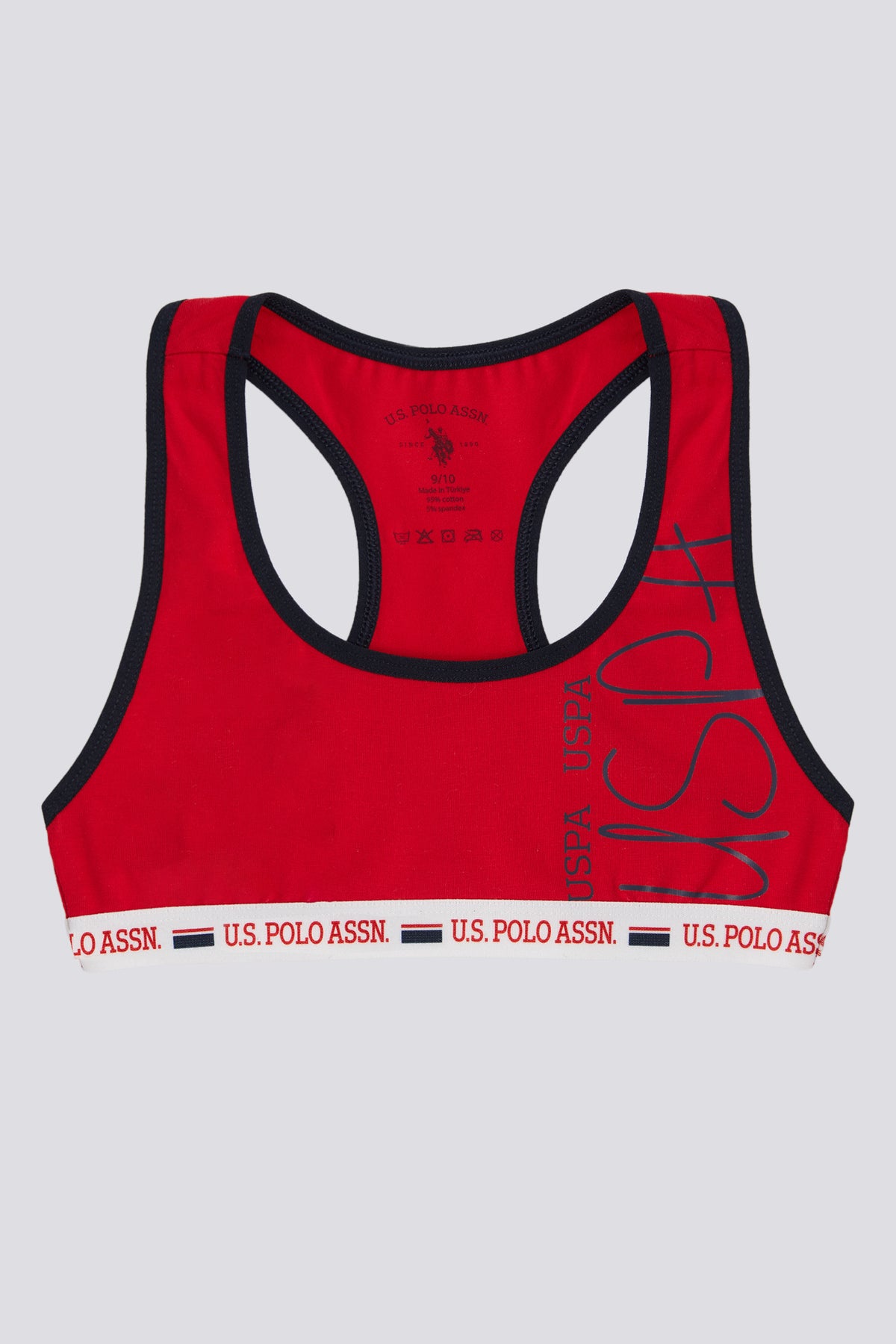 U.S. Polo Assn., Set de bustiere sport - 3 piese, pentru copii