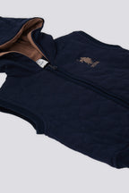 U.S. Polo Assn. Vesta din amestec de bumbac pentru bebelusi