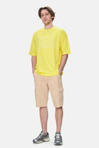 UCLA Tricou cu decolteu la baza gatului, imprimeu cu logo, regular fit, RAYFLOWER, WEBSTER
