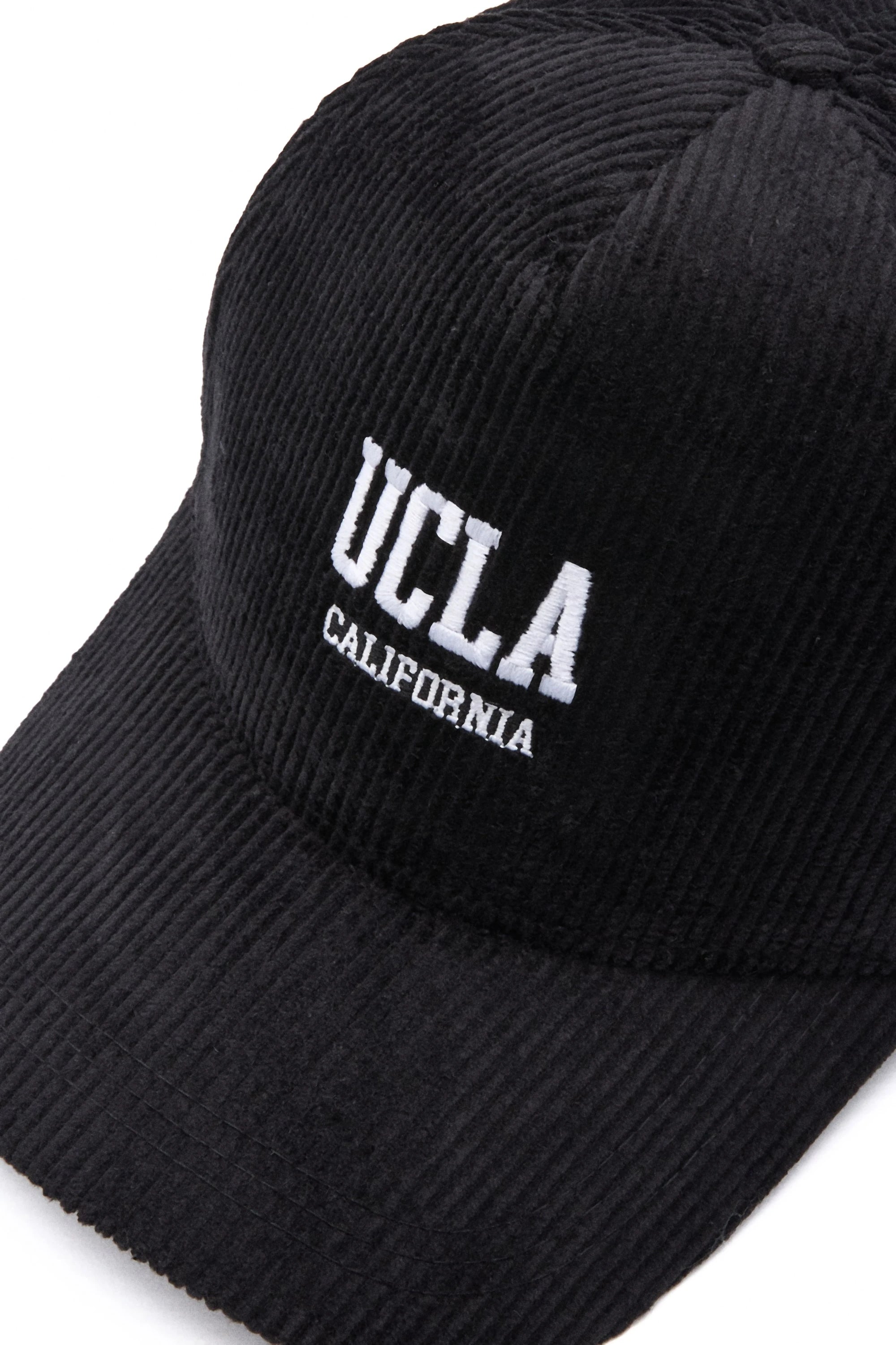 UCLA Sapca Unisex, ajustabila si imprimeu cu logo, Negru, WINDSOR