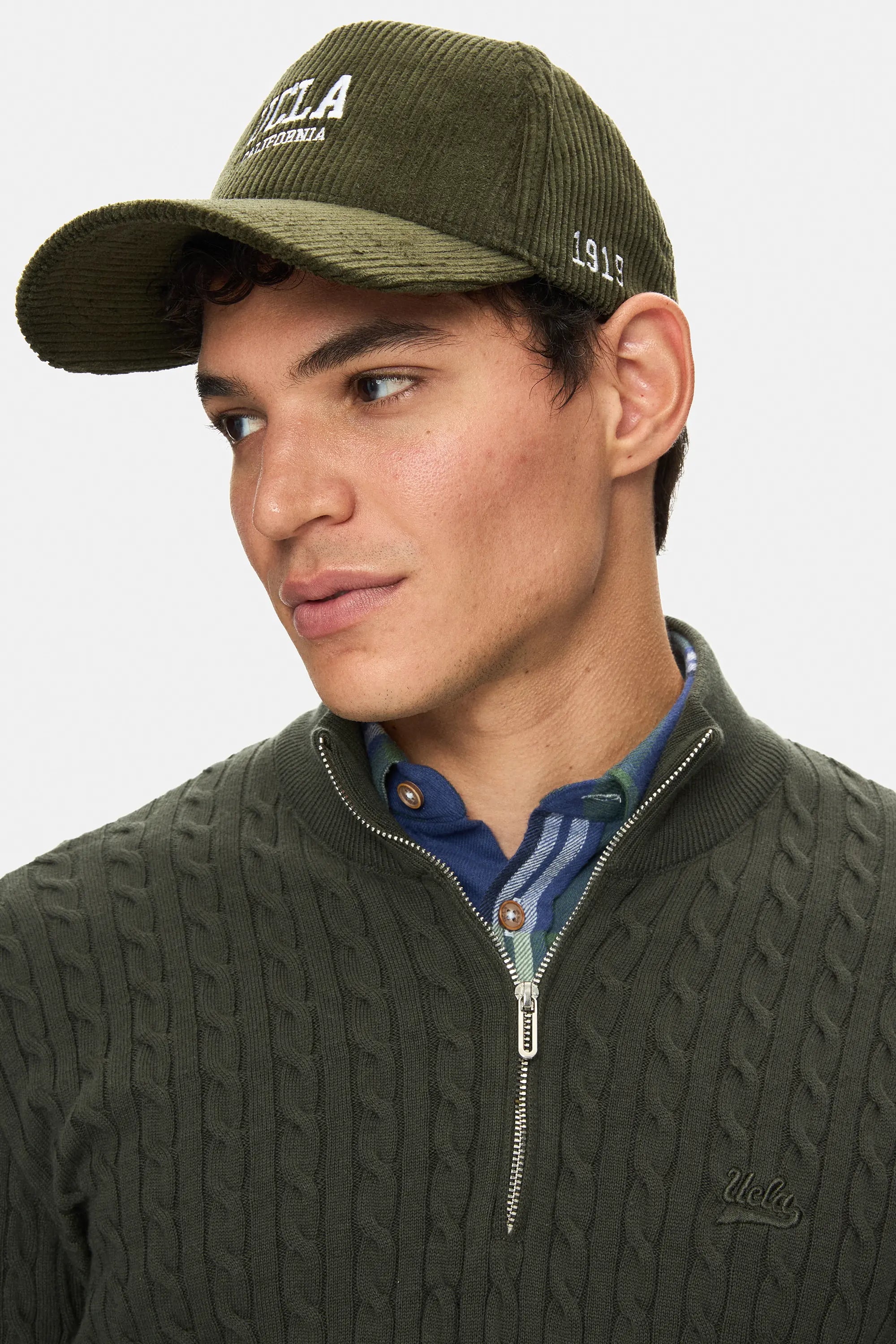 UCLA Sapca Unisex, ajustabila si imprimeu cu logo, Verde, WINDSOR