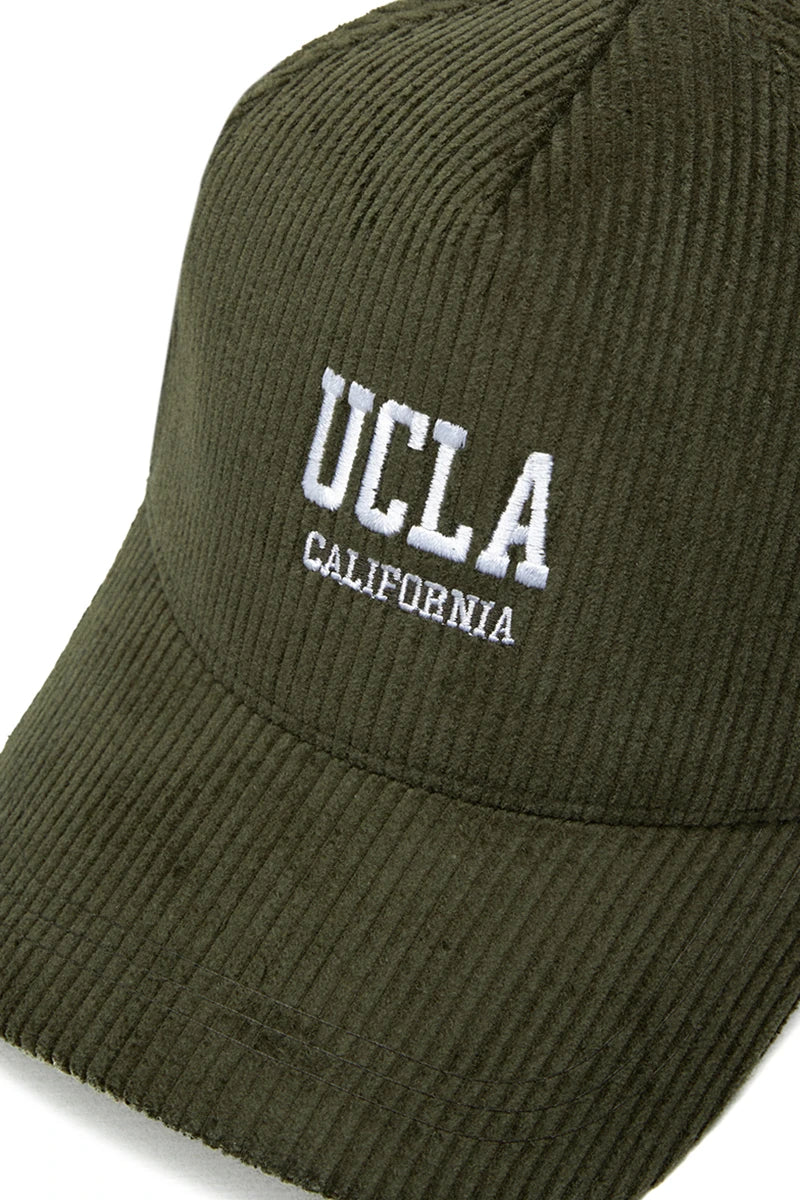 UCLA Sapca Unisex, ajustabila si imprimeu cu logo, Verde, WINDSOR