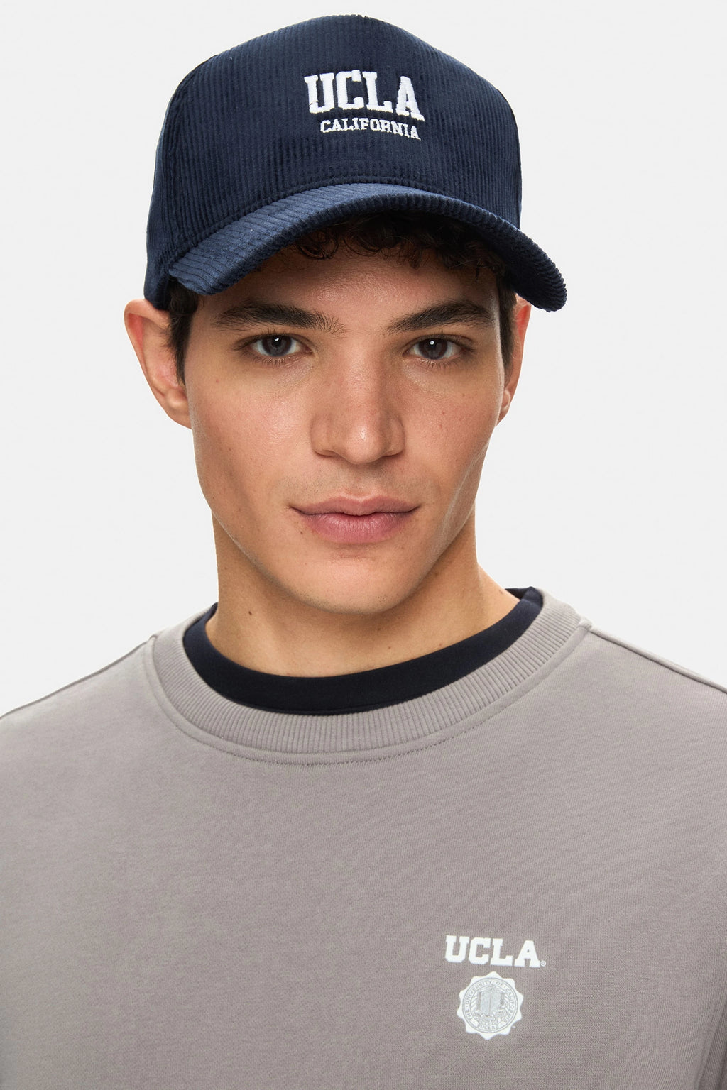 UCLA Sapca Unisex, ajustabila si imprimeu cu logo, Bleumarin, WINDSOR
