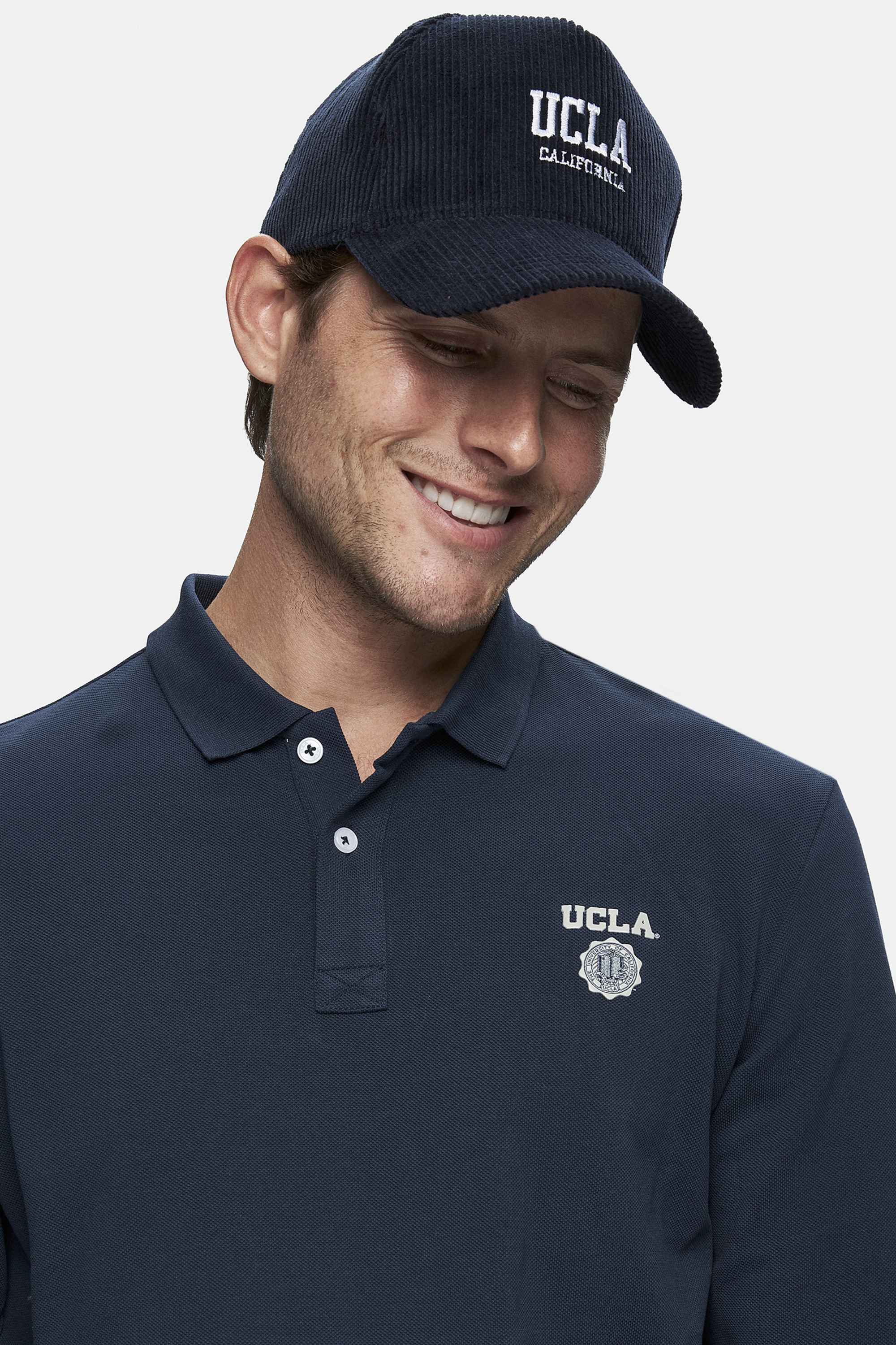 UCLA Sapca Unisex, ajustabila si imprimeu cu logo, Bleumarin, WINDSOR